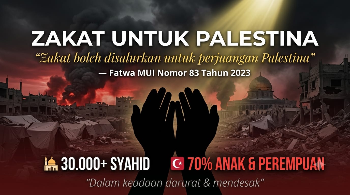 Dukung Perjuangan Palestina dengan Zakat Terbaikmu! (Zakat Palestina)